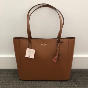 Kate Spade Large Tan Tote Bag
